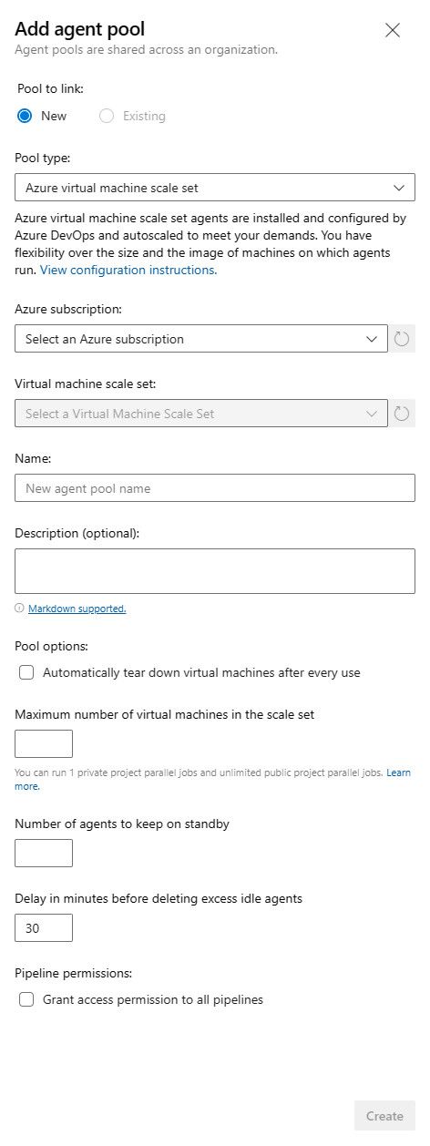 Screenshot showing the Add agent pool flyout, including the configuration options shown above