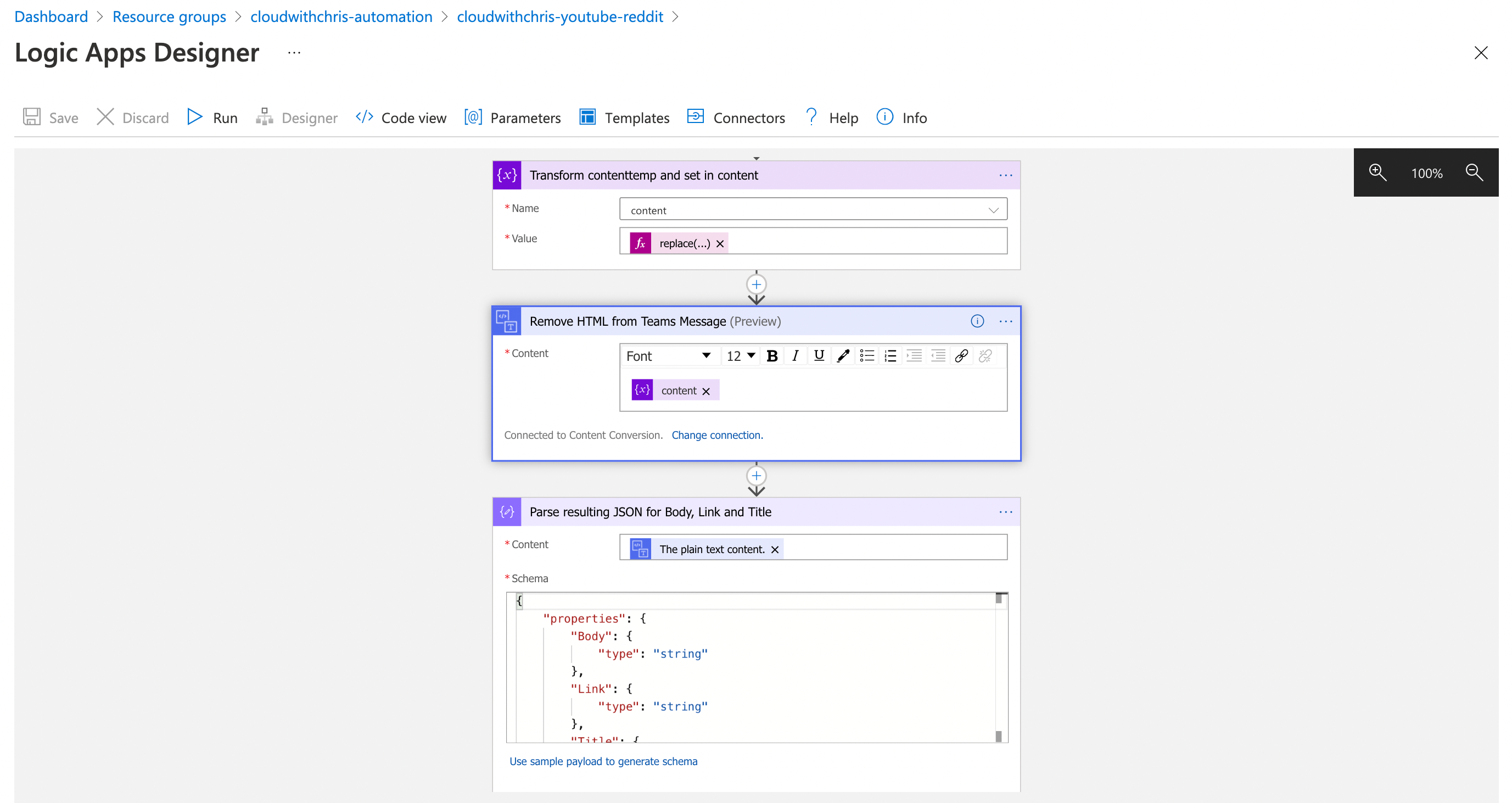 Part 2 of the Cloud with Chris publishing workflow