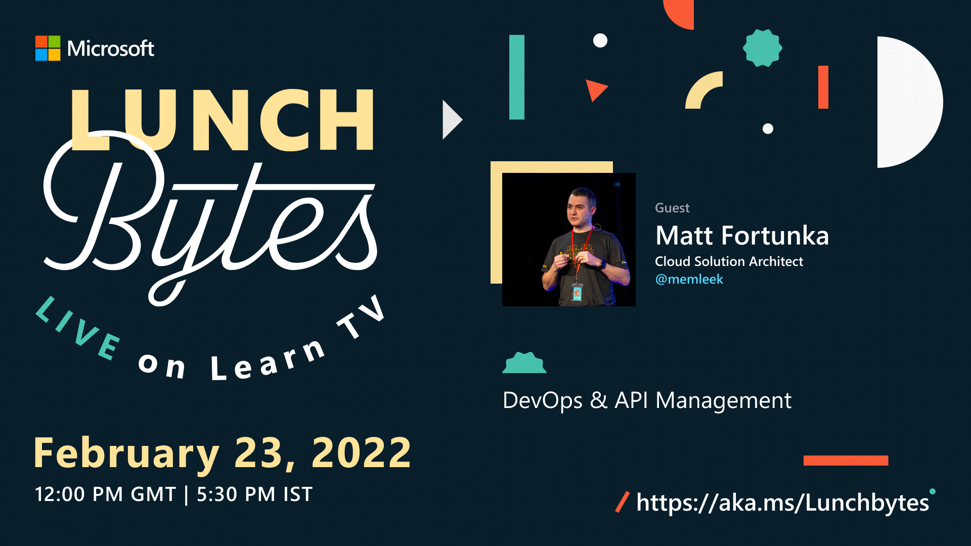 LunchBytes Series 1 Episode 1: DevOps & API Management